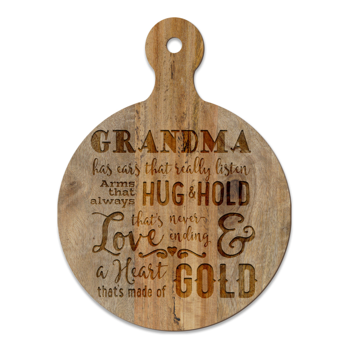 Mother's Day Cutting Board with Saying