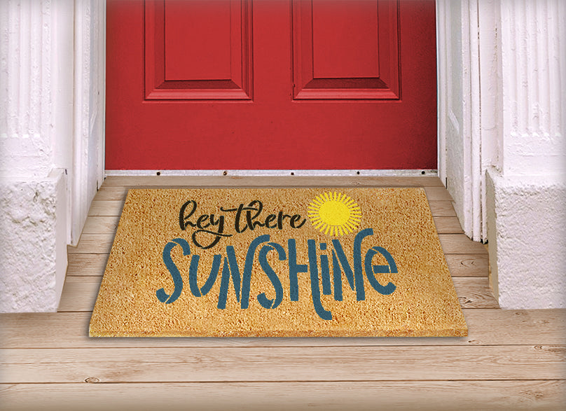BRWS5522 Hey There Sunshine Doormat