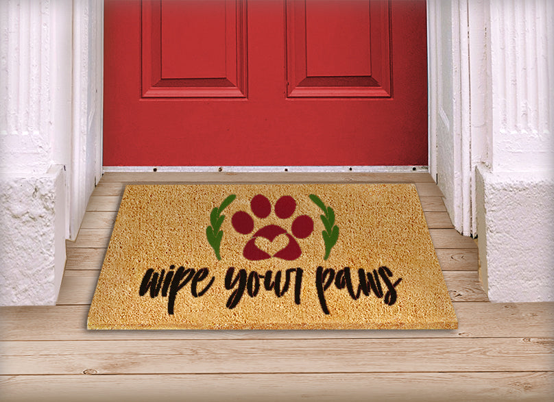BRWS5533 Wipe Your Paws Doormat