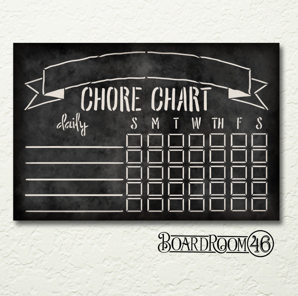 BRWS6275 Daily Chore Chart 24x16