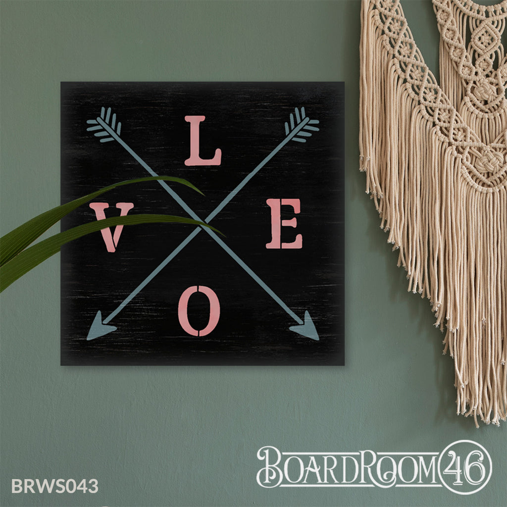 BRWS043 Love with Arrows | 15x15