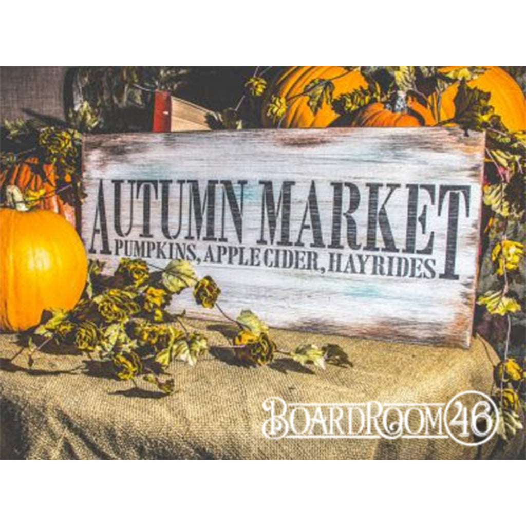 BRWS268 Autumn Market - Pumpkins. Apple Cider. Hayrides 24x11