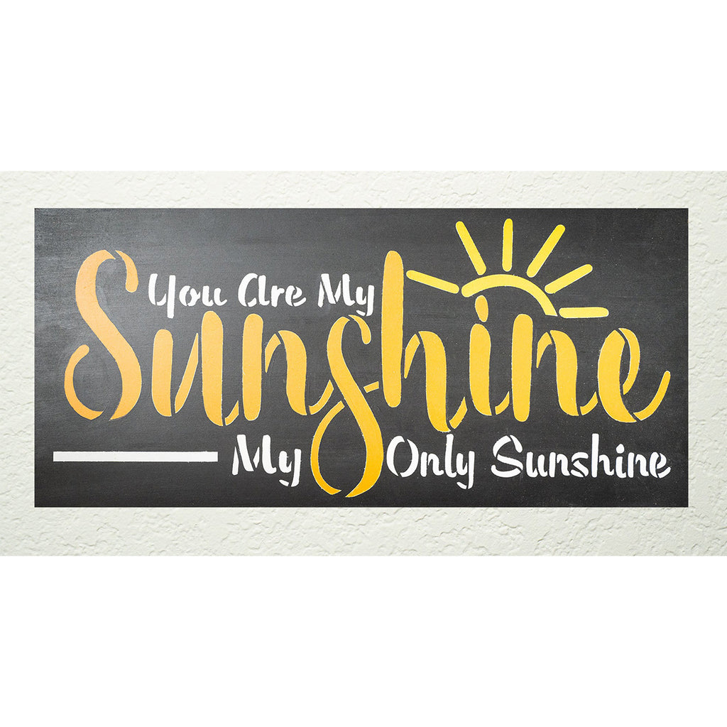 BRWS381 You Are My Sunshine- 24x11