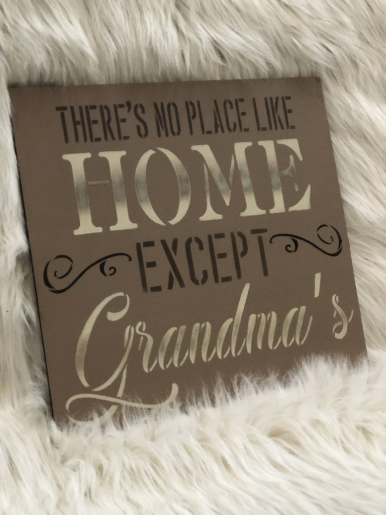 BRWS403 There's No Place Like Home Except Grandma's 12x12
