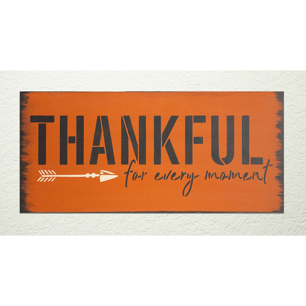 BRWS511 Thankful for Every Moment with Arrow- 24x11