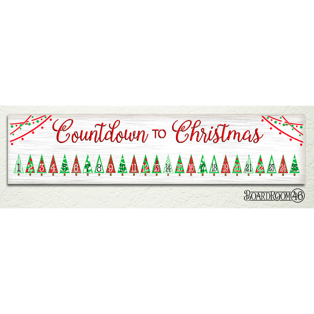 BRTS5924 4Ft Trees & Lights Christmas Countdown