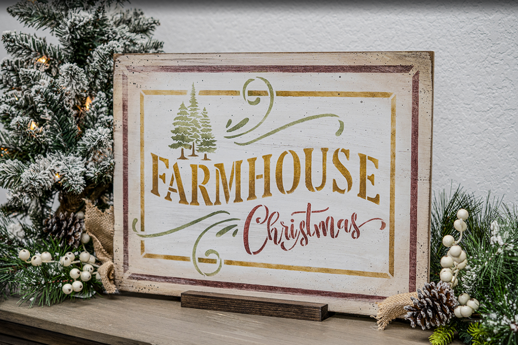 BRWS597 Farmhouse Christmas