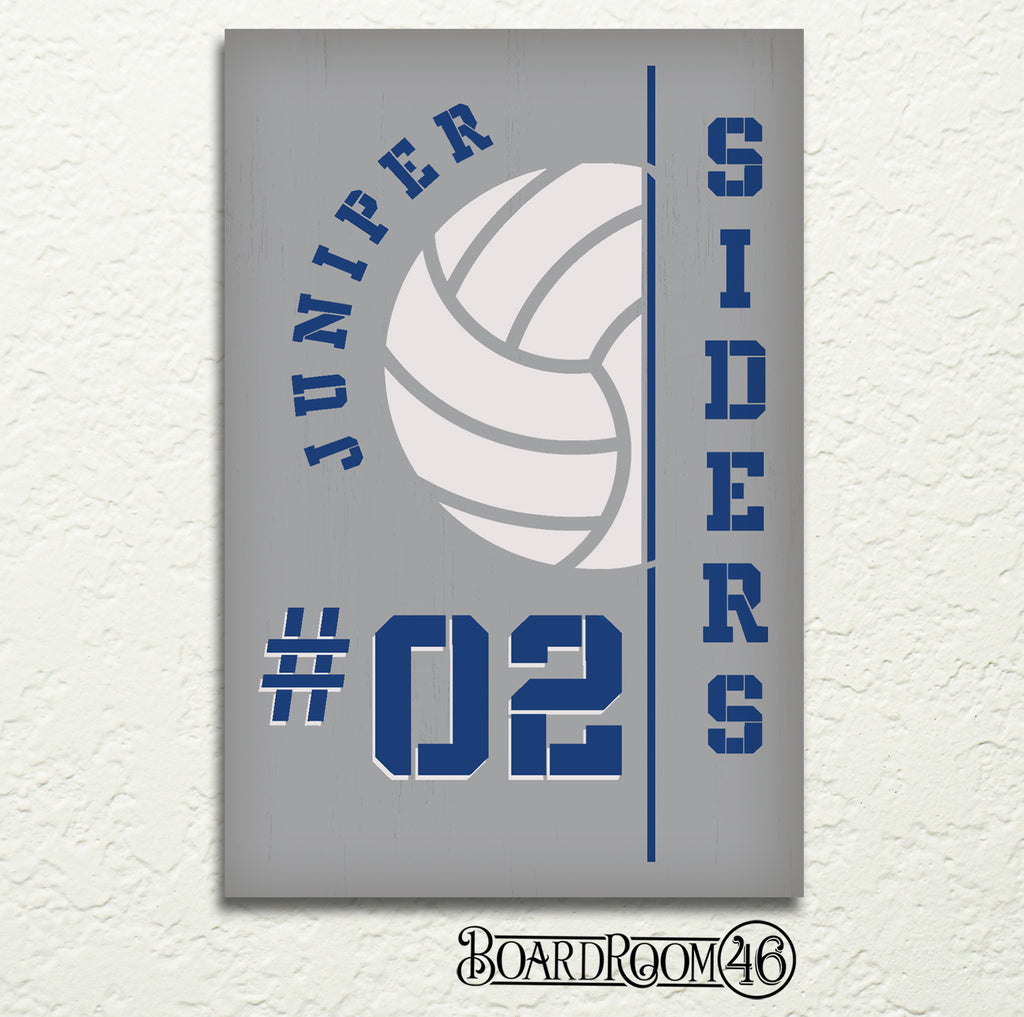 BRWS6313 Personalized Volleyball 24x16