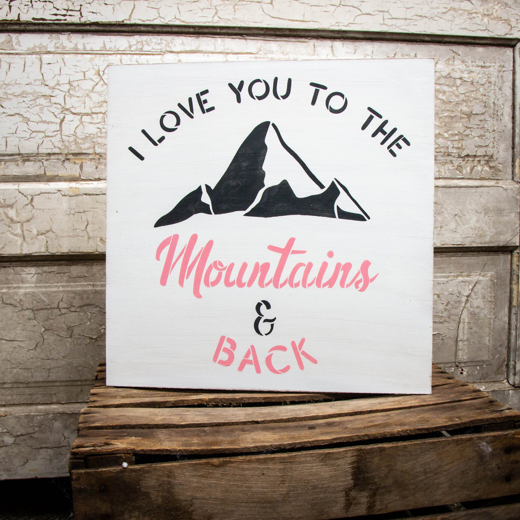 BRWS636 Love You To The Mountains 15x15