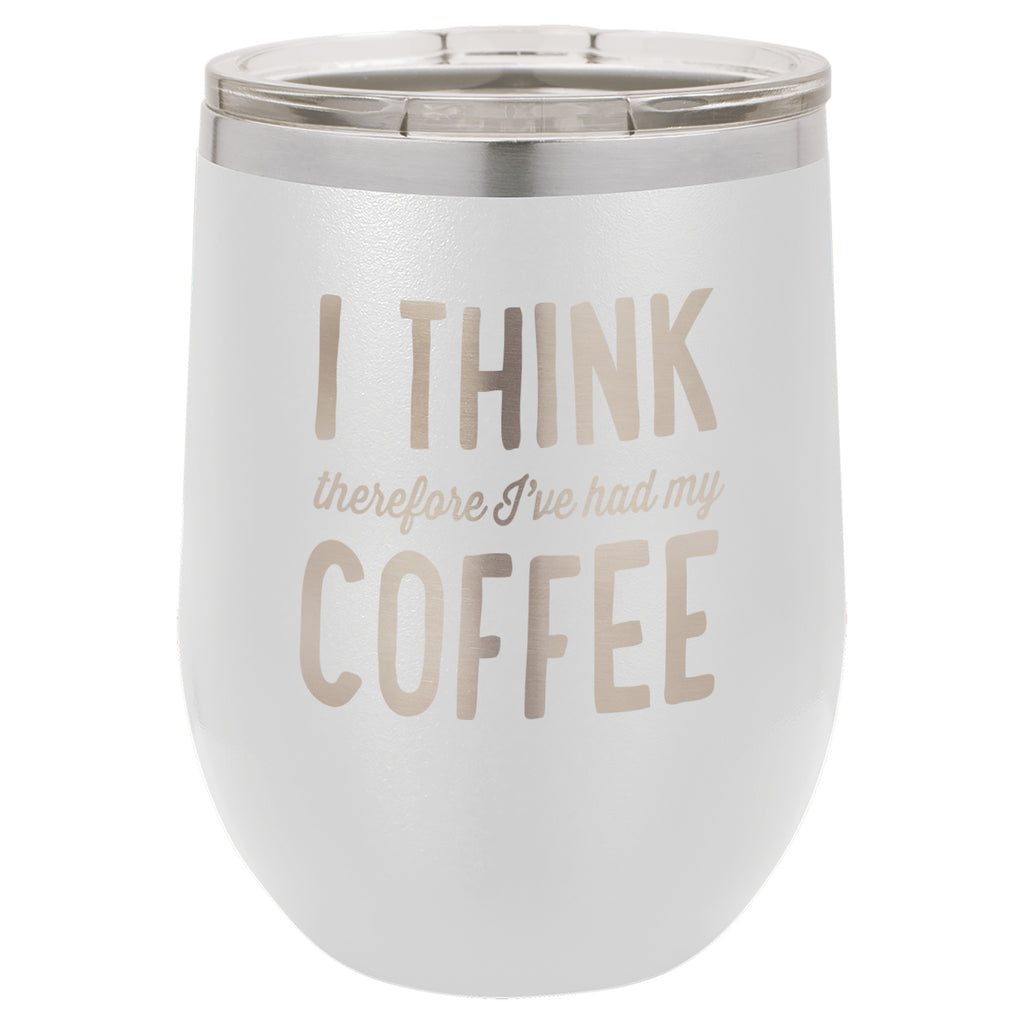 I Drink Coffee For Your Protection – Engraved Coffee Tumbler