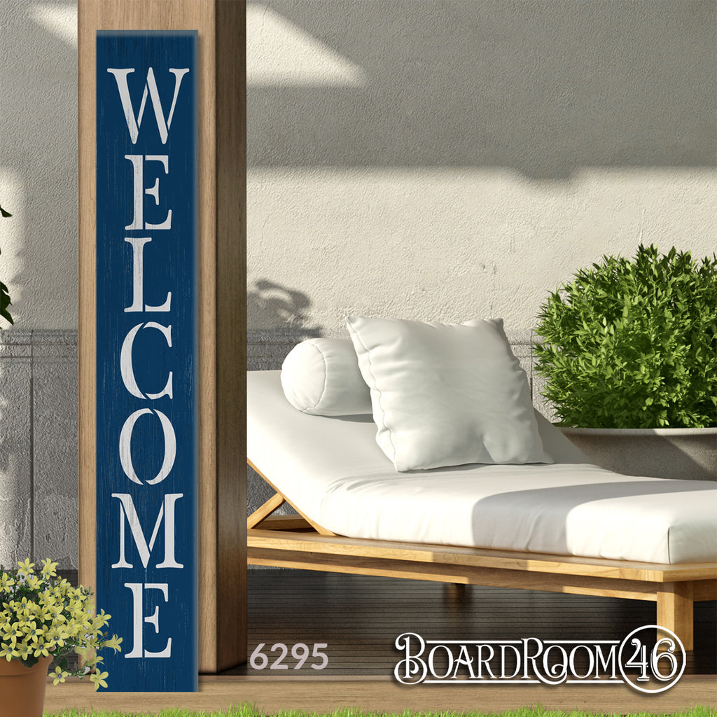 BRTS6295 Traditional Serif Welcome Tall Porch 6ft