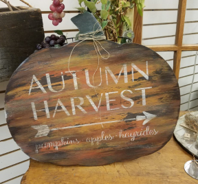 BRWS102 Autumn Harvest Pumpkin 18x13